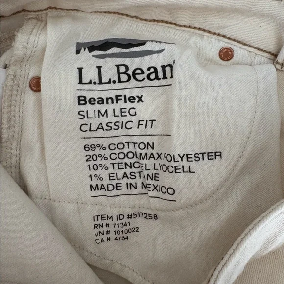 ✨NWT✨L.L. Bean BeanFlex®Jeans, High-Rise Slim-Leg Ankle - Picture 5 of 6